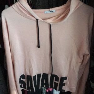 Crop hoodie